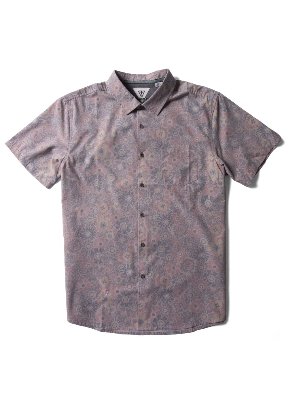 Vissla Woven T-Shirt | Far Out Eco Ss Shirt Button Down Tee