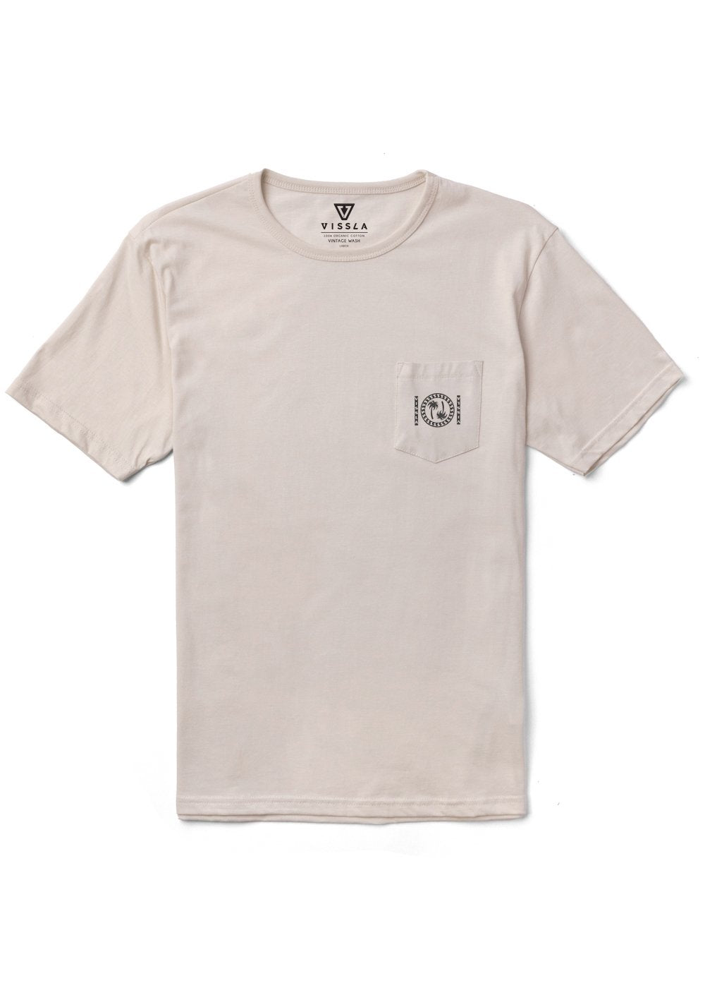 The Surfrider Foundation Logo Pocket T-Shirt (White) M