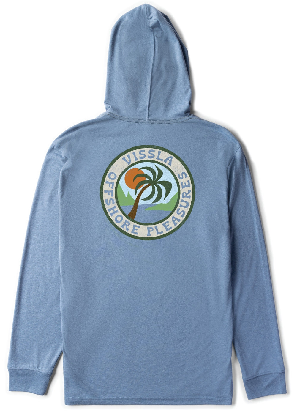 Seabound Comp Lite Eco Drirelease Long Sleeve Hooded Tee