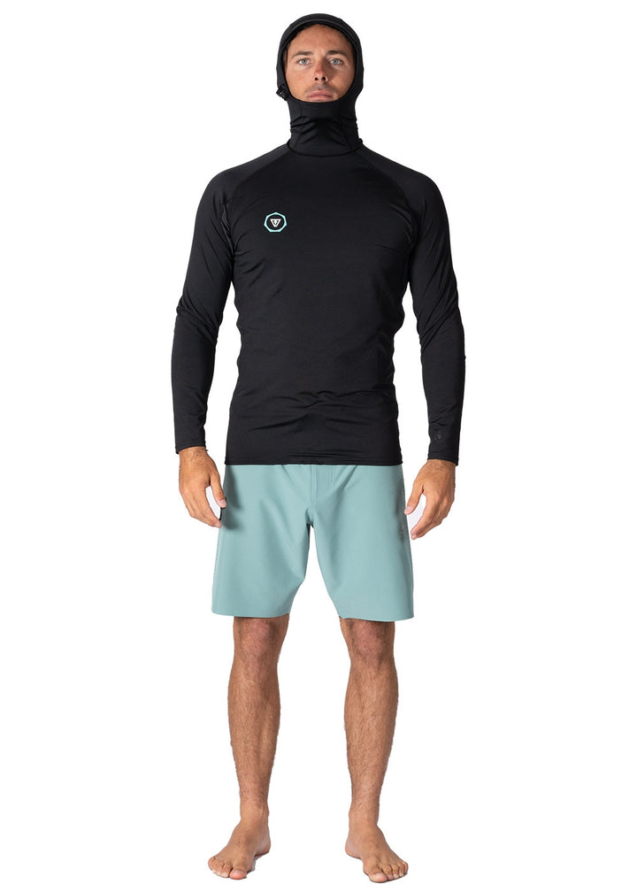 Warm Seas Eco Hooded Long Sleeve Rash Guard