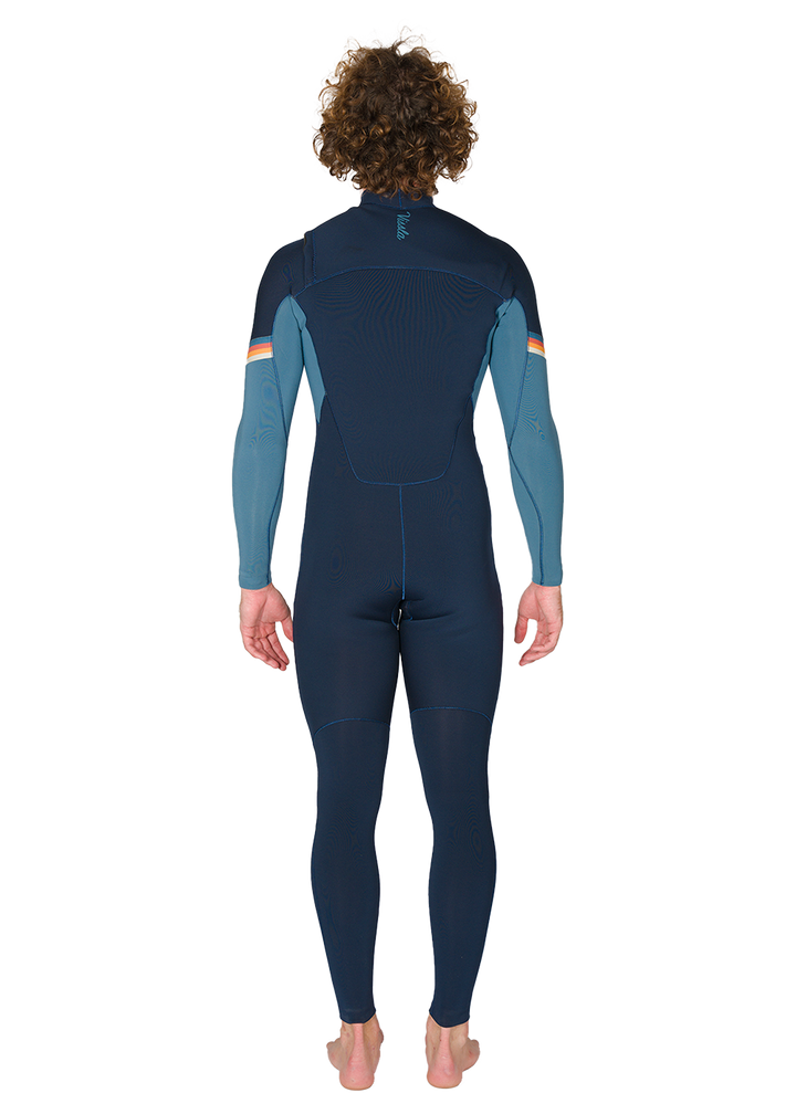 7 Seas Raditude 4-3 Full Chest Zip Wetsuit