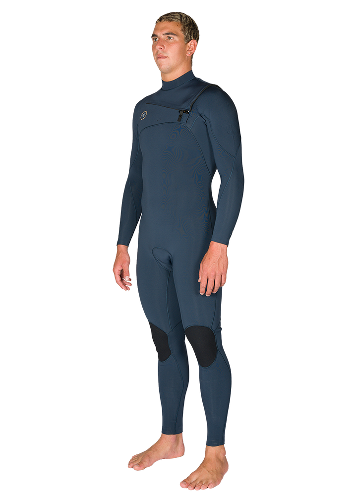 7 Seas 4-3 Full Chest Zip Wetsuit