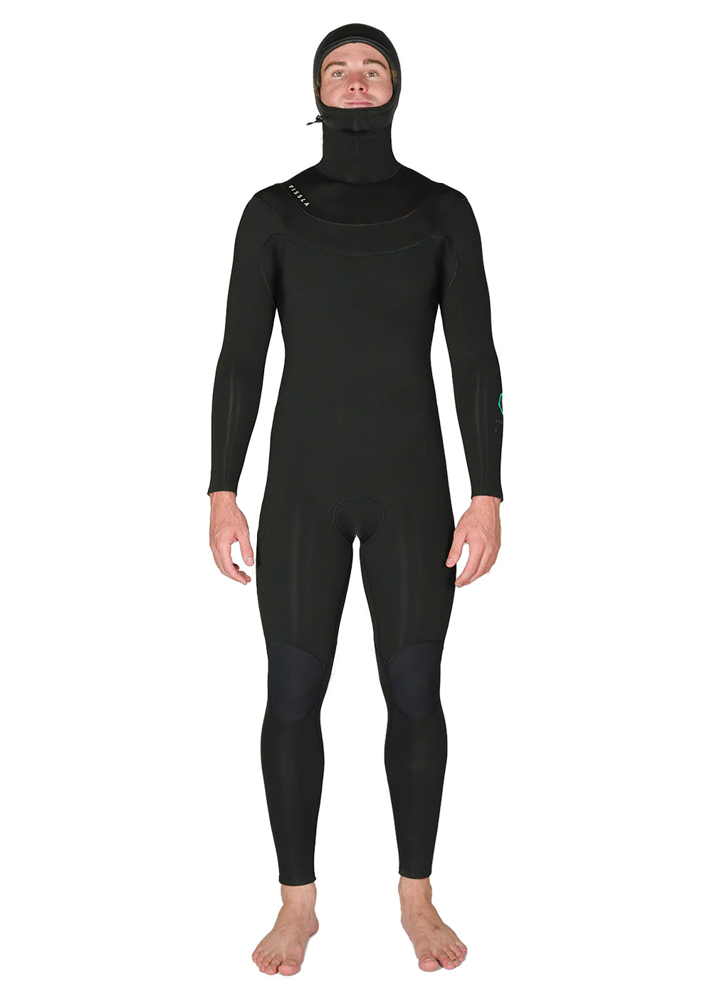 New Seas 4-3 Hooded U-Zip Wetsuit