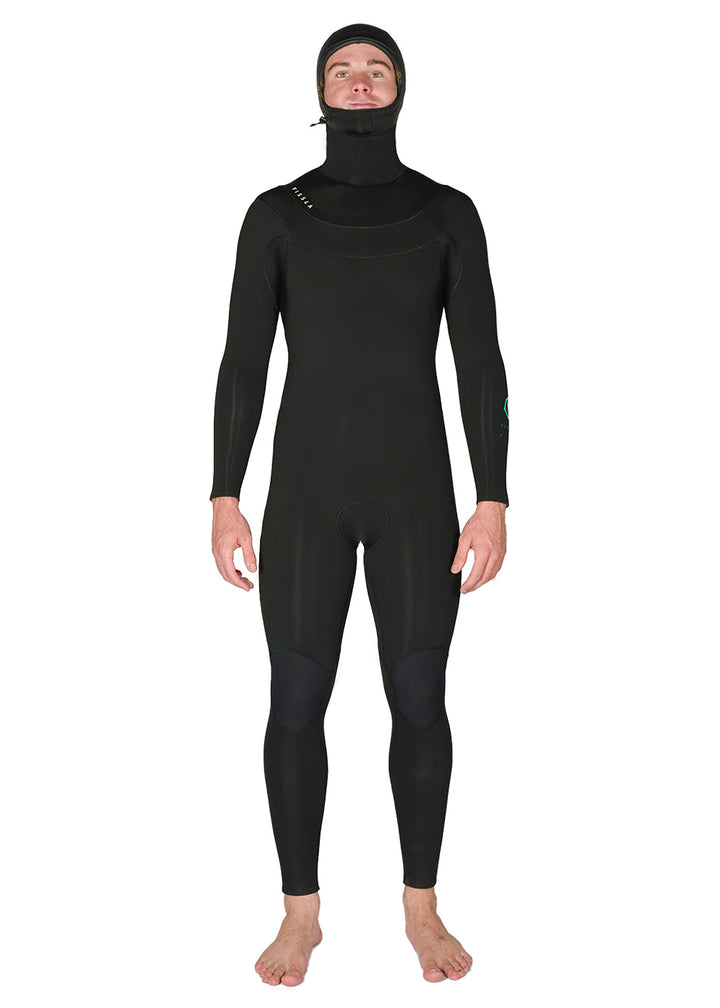 New Seas 4-3 Hooded U-Zip Wetsuit