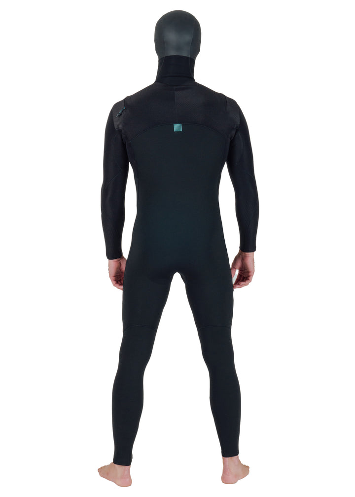 New Seas 5-4 Hooded U-Zip Wetsuit