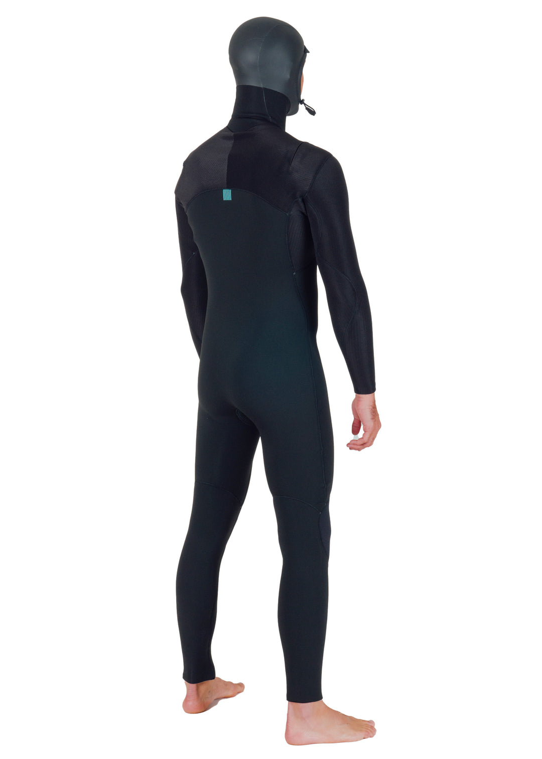 New Seas 4-3 Hooded U-Zip Wetsuit