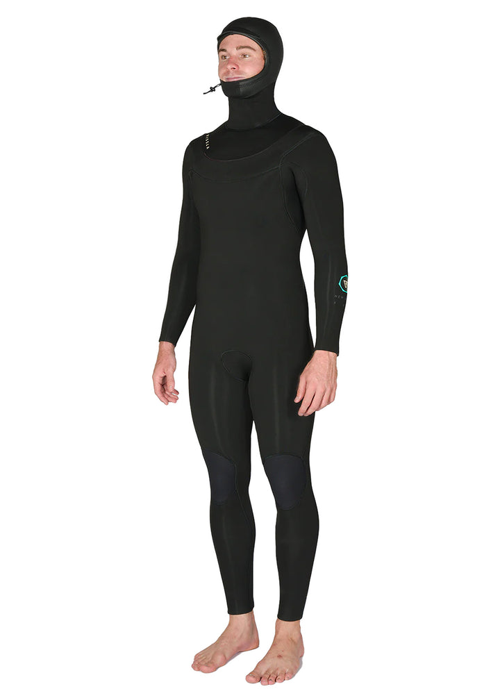 New Seas 4-3 Hooded U-Zip Wetsuit