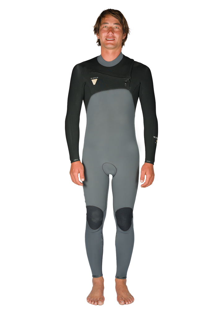 Natural Seas 4-3 Full Chest Zip Wetsuit