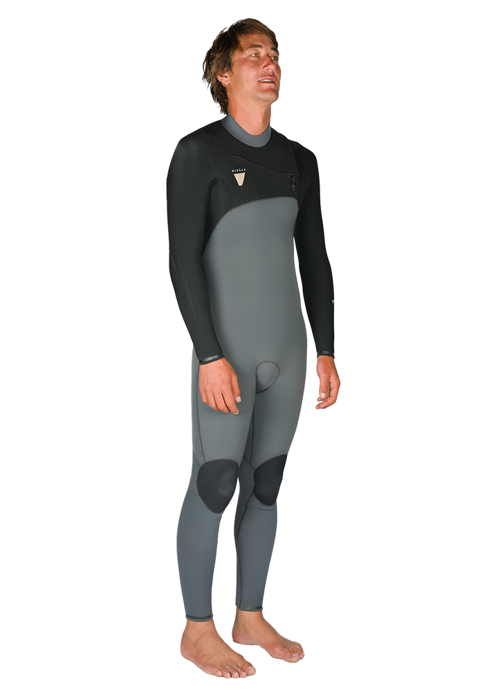 Natural Seas 4-3 Full Chest Zip Wetsuit