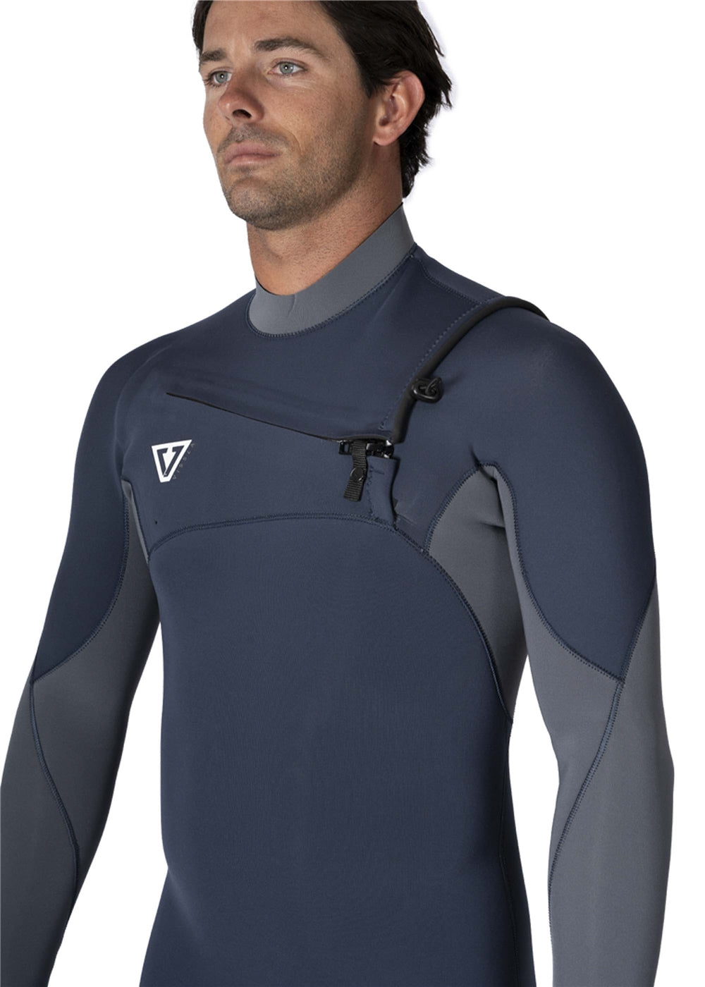 7 Seas Comp 4-3 Full Chest Zip Wetsuit