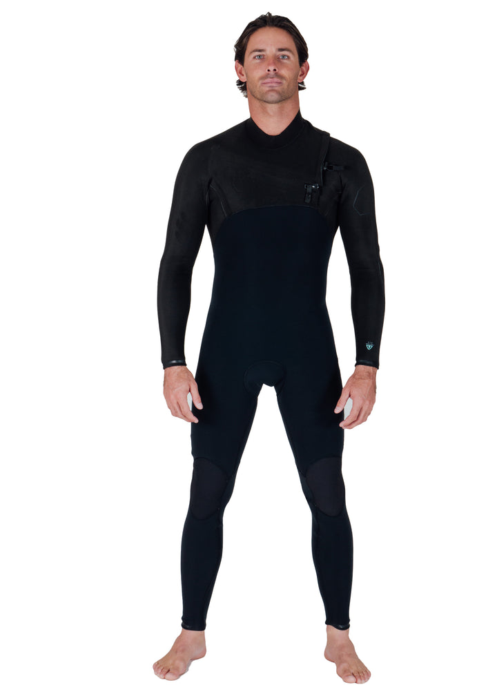 High Seas II 4-3 Full Chest Zip Wetsuit