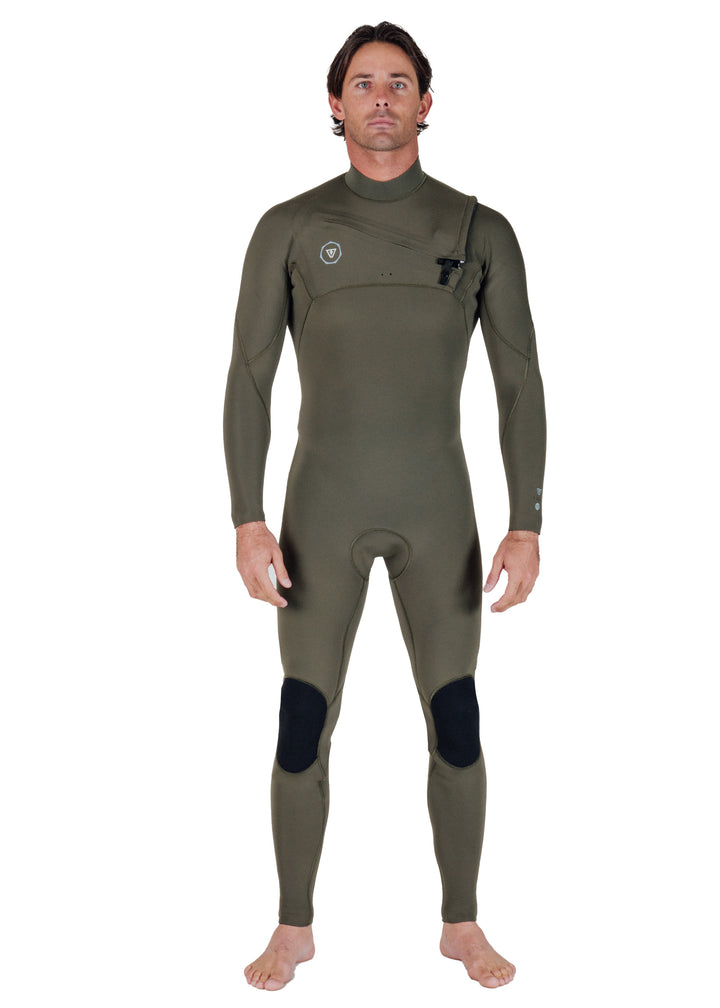 7 Seas 4-3 Full Chest Zip Wetsuit