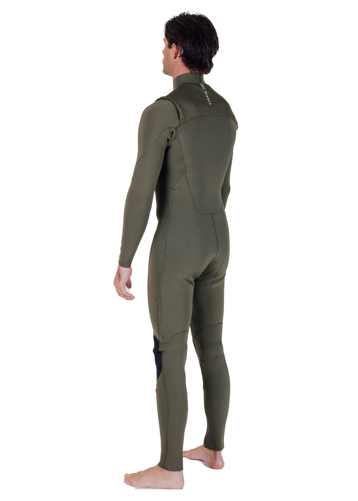 7 Seas 4-3 Full Chest Zip Wetsuit