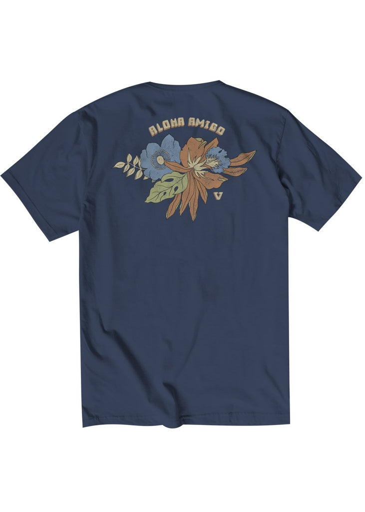 Vissla Mens T-Shirt | Aloha Amigo Organic Pocket Tee – Vissla.com