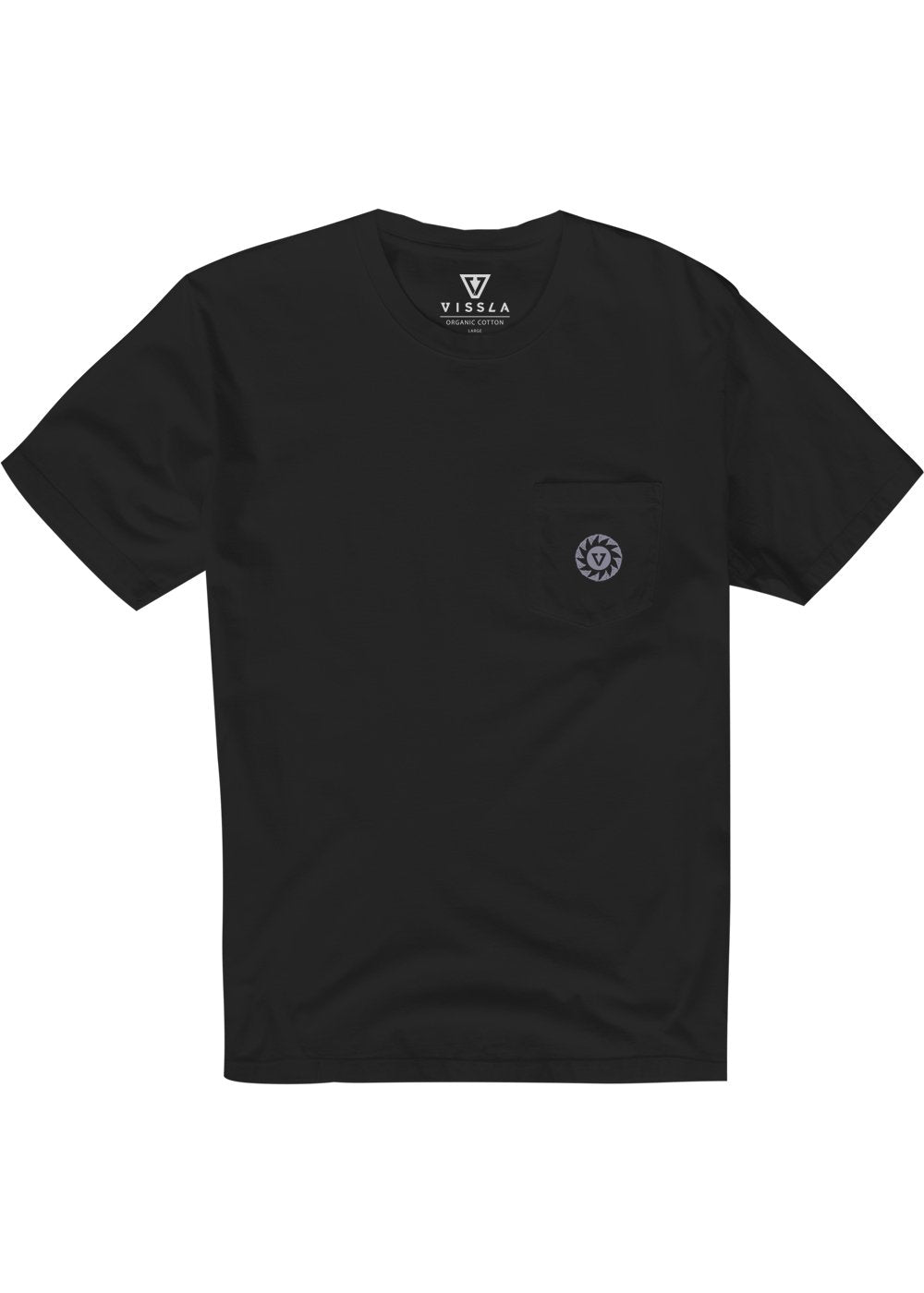 Vissla Mens T-Shirt | Sunburnt Shred Heads Premium Pocket Tee