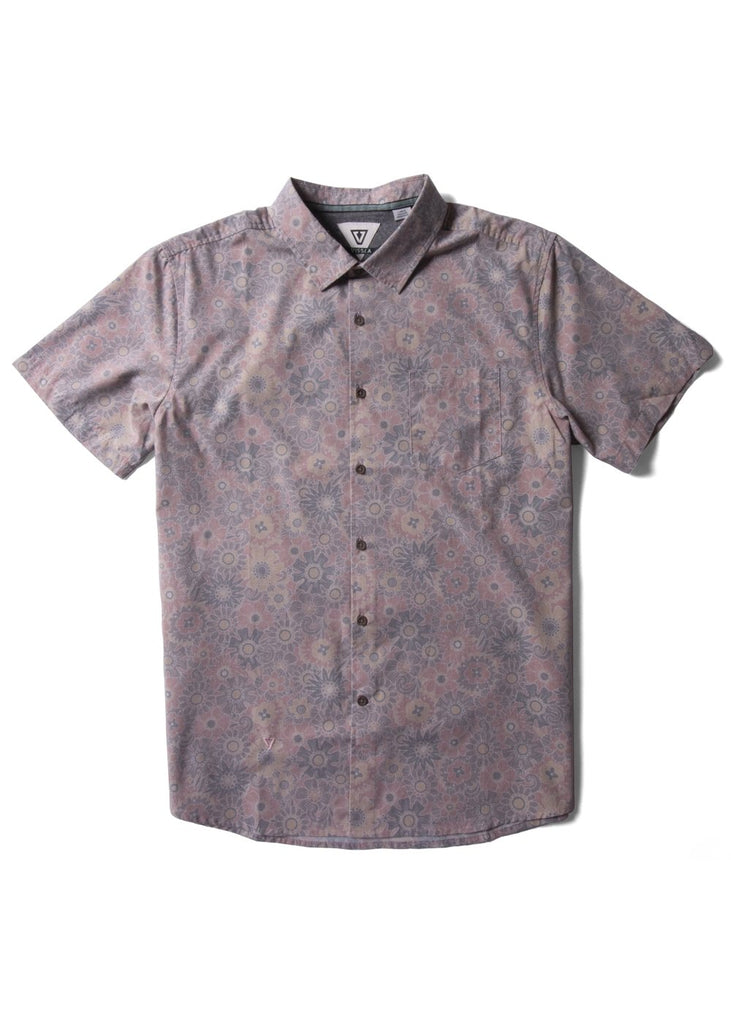 Vissla Woven T-Shirt | Far Out Eco Ss Shirt Button Down Tee